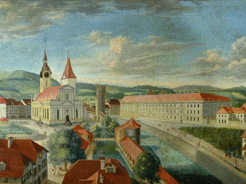 1675-Johann Grimm - Chiesa dello Spirito Santo e Burgerspital